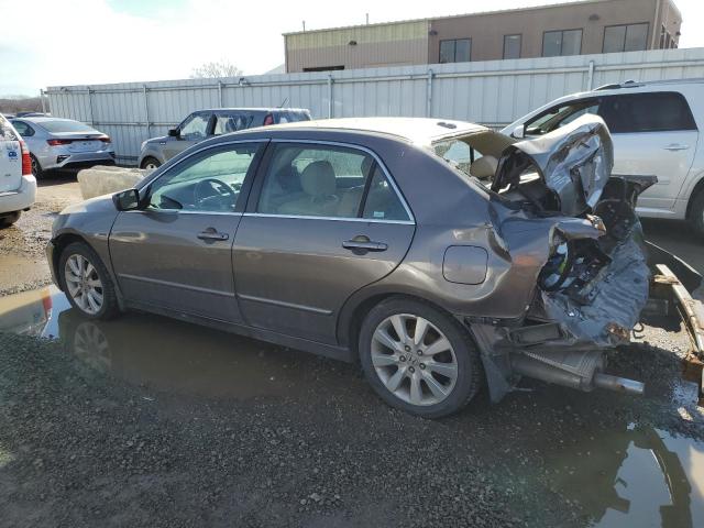 1HGCM66517A019167 - 2007 HONDA ACCORD EX BROWN photo 2