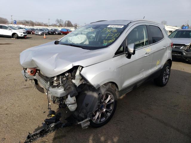 MAJ6S3KL7KC294274 - 2019 FORD ECOSPORT TITANIUM SILVER photo 1