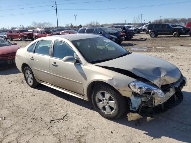 2G1WB5EK4A1239674 - 2010 CHEVROLET IMPALA LT TAN photo 4