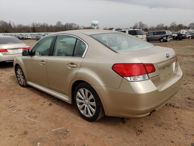 4S3BMBK68A3212512 - 2010 SUBARU LEGACY 2.5I LIMITED BEIGE photo 2