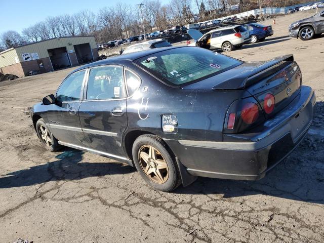 2G1WH52K839314660 - 2003 CHEVROLET IMPALA LS BLACK photo 2