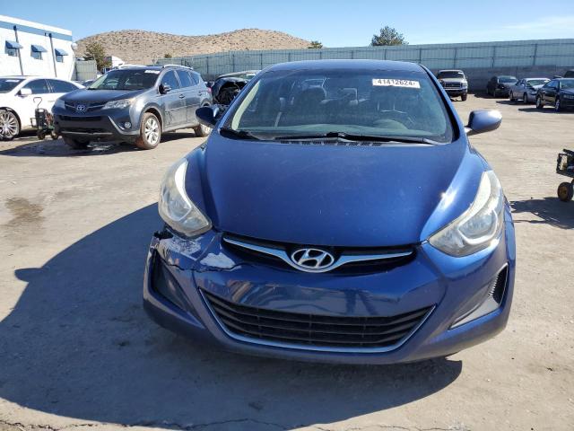 5NPDH4AE6GH668135 - 2016 HYUNDAI ELANTRA SE BLUE photo 5