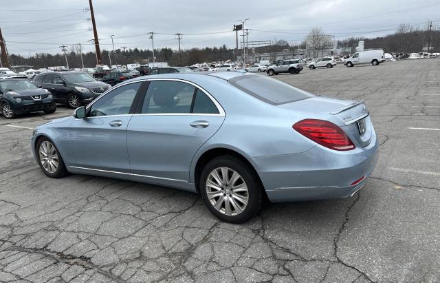 WDDUG8FB3EA034929 - 2014 MERCEDES-BENZ S 550 4MATIC BLUE photo 3