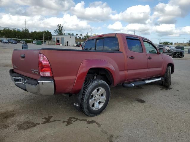 3TMKU72N35M001288 - 2005 TOYOTA TACOMA DOUBLE CAB PRERUNNER LONG BED BURGUNDY photo 3