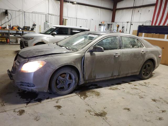 1G1ZA5EK3A4164633 - 2010 CHEVROLET MALIBU LS GRAY photo 1