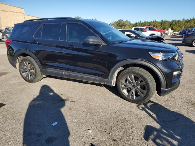 1FMSK8DH3MGB30722 - 2021 FORD EXPLORER XLT 黑色 照片 4