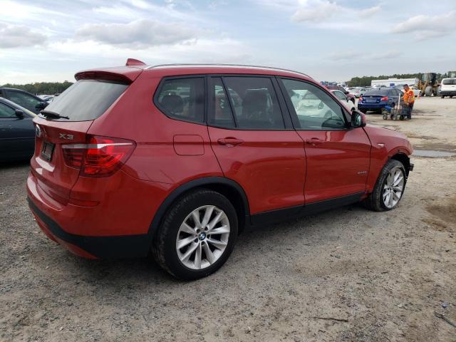 5UXWZ7C58G0R33329 - 2016 BMW X3 SDRIVE28I RED photo 3