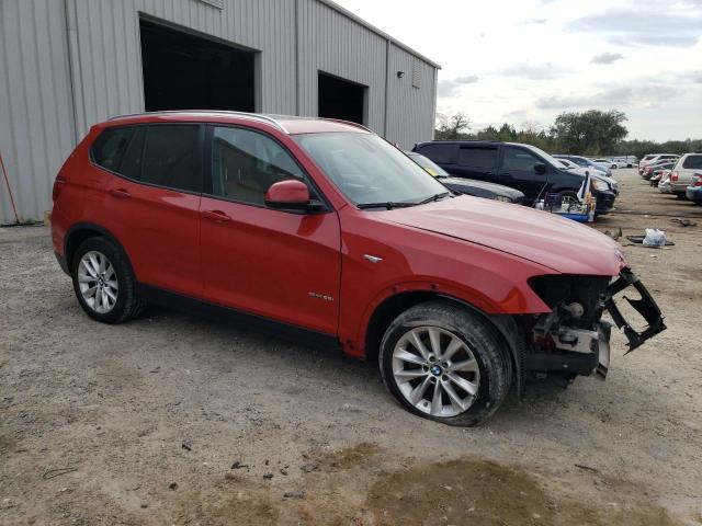 5UXWZ7C58G0R33329 - 2016 BMW X3 SDRIVE28I RED photo 4