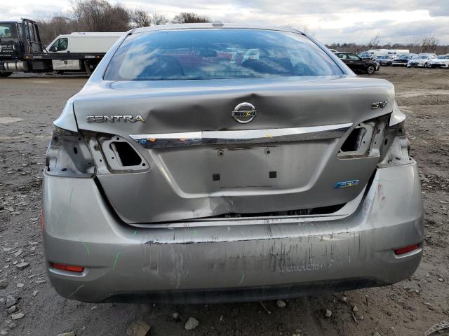 3N1AB7AP2EY233459 - 2014 NISSAN SENTRA S SILVER photo 6