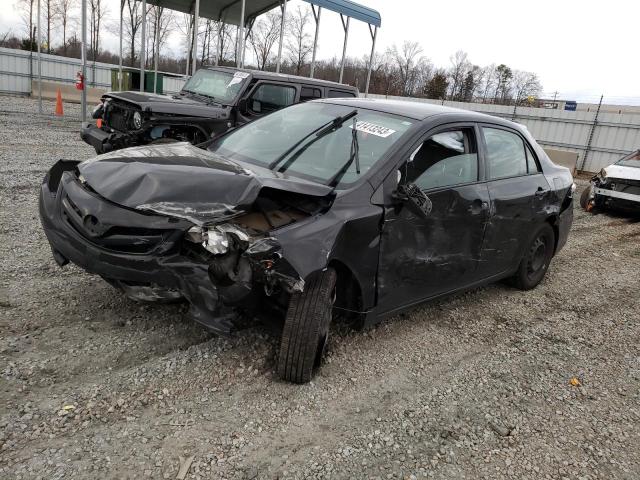 2T1BU4EE9BC669840 - 2011 TOYOTA COROLLA BASE BLACK photo 1