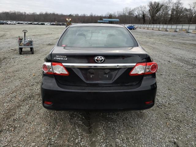 2T1BU4EE9BC669840 - 2011 TOYOTA COROLLA BASE BLACK photo 6