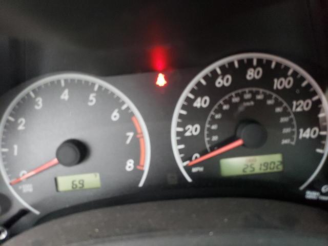 2T1BU4EE9BC669840 - 2011 TOYOTA COROLLA BASE BLACK photo 9