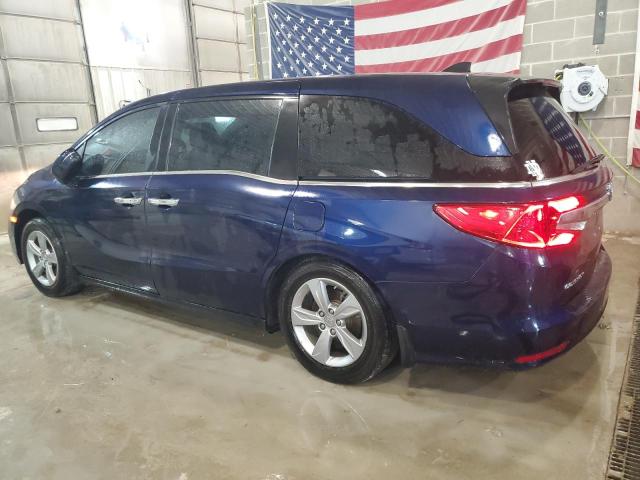 5FNRL6H52KB124079 - 2019 HONDA ODYSSEY EX BLUE photo 2