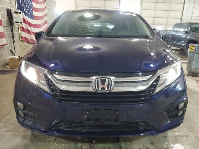 5FNRL6H52KB124079 - 2019 HONDA ODYSSEY EX BLUE photo 5