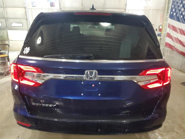 5FNRL6H52KB124079 - 2019 HONDA ODYSSEY EX BLUE photo 6