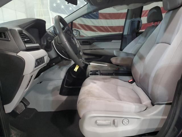 5FNRL6H52KB124079 - 2019 HONDA ODYSSEY EX BLUE photo 7
