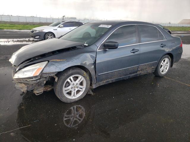 1HGCM56847A198194 - 2007 HONDA ACCORD EX GRAY photo 1