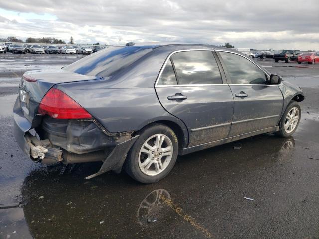 1HGCM56847A198194 - 2007 HONDA ACCORD EX GRAY photo 3