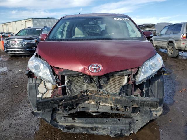 5TDDK3DC8ES085868 - 2014 TOYOTA SIENNA XLE BURGUNDY photo 5