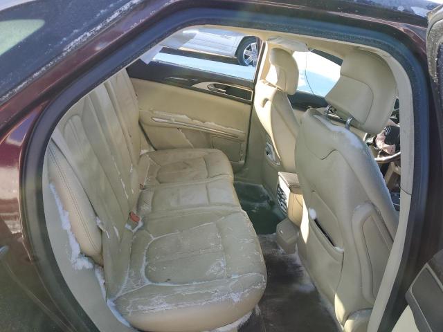 3LN6L2G94DR801324 - 2013 LINCOLN MKZ MAROON photo 10