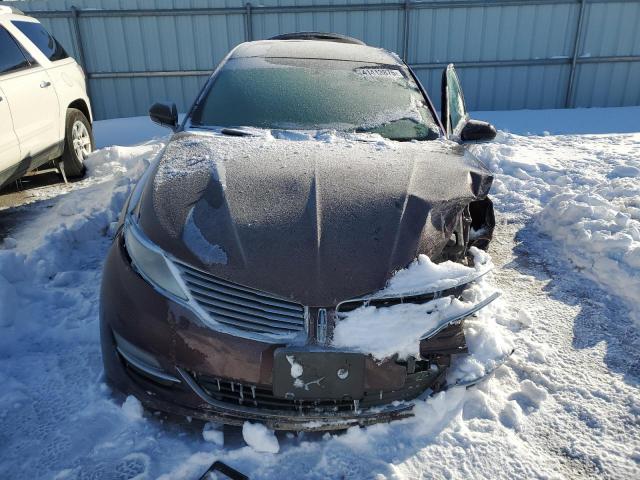 3LN6L2G94DR801324 - 2013 LINCOLN MKZ MAROON photo 5