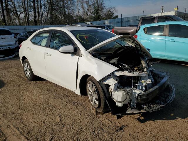 2T1BURHE3EC061566 - 2014 TOYOTA COROLLA L WHITE photo 4