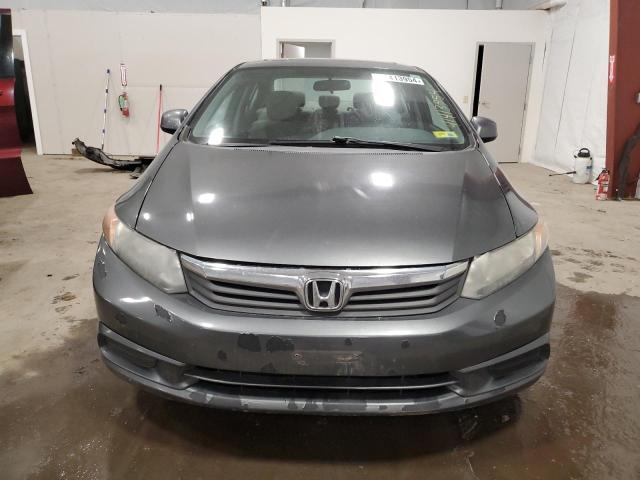 2HGFB2F81CH324881 - 2012 HONDA CIVIC EX GRAY photo 5