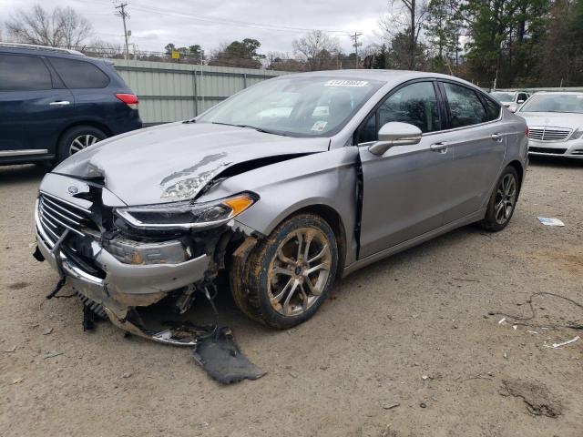 3FA6P0CD9LR138571 - 2020 FORD FUSION SEL SILVER photo 1