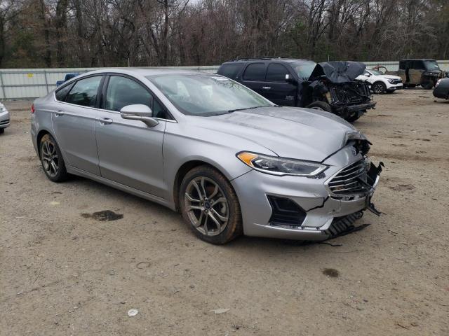 3FA6P0CD9LR138571 - 2020 FORD FUSION SEL SILVER photo 4