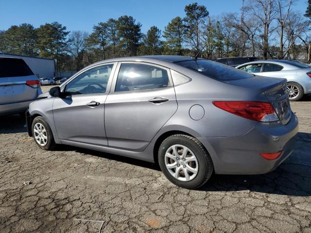 KMHCT4AE3DU558571 - 2013 HYUNDAI ACCENT GLS SILVER photo 2