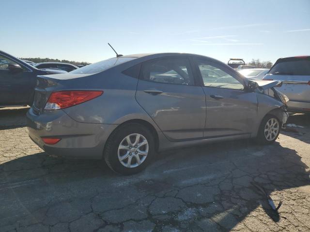 KMHCT4AE3DU558571 - 2013 HYUNDAI ACCENT GLS SILVER photo 3