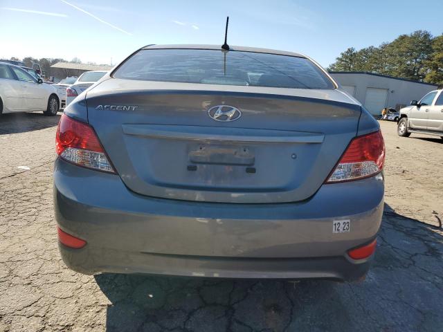 KMHCT4AE3DU558571 - 2013 HYUNDAI ACCENT GLS SILVER photo 6