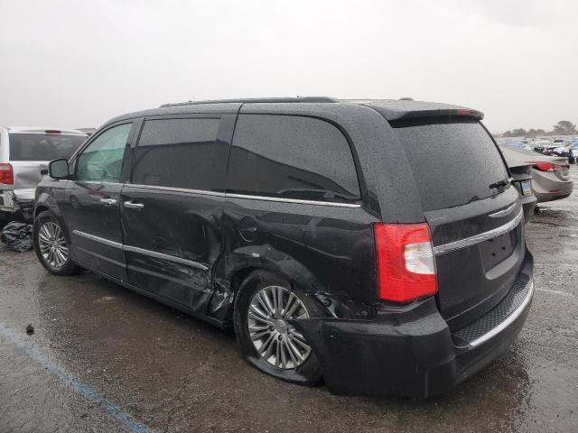 2C4RC1CG0ER275099 - 2014 CHRYSLER TOWN & COU TOURING L BLACK photo 2