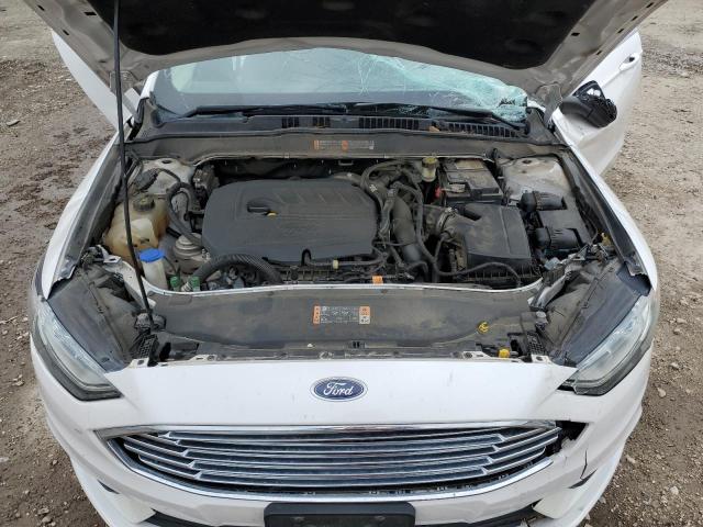 3FA6P0HD1HR246943 - 2017 FORD FUSION SE WHITE photo 11