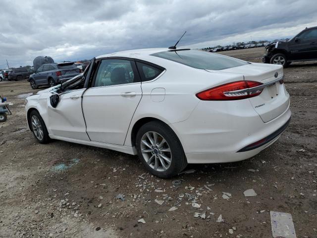 3FA6P0HD1HR246943 - 2017 FORD FUSION SE WHITE photo 2