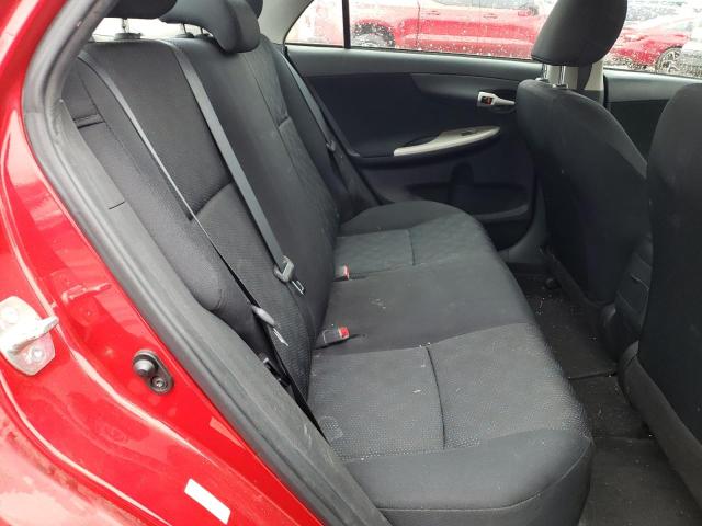 1NXBU4EE3AZ221087 - 2010 TOYOTA COROLLA BASE RED photo 10