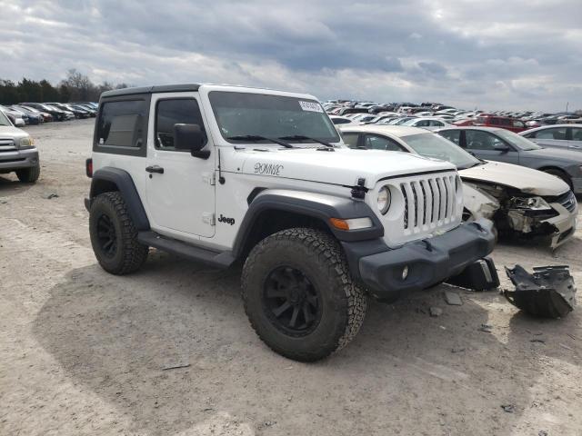 1C4GJXAG7KW564082 - 2019 JEEP WRANGLER SPORT WHITE photo 4