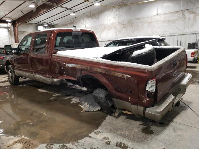 1FTWW33R68EC33318 - 2008 FORD F350 SUPER DUTY BROWN photo 2