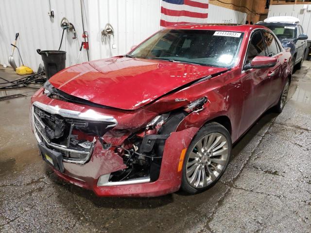 1G6AX5S34E0160462 - 2014 CADILLAC CTS LUXURY COLLECTION RED photo 1