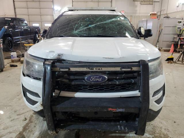 1FM5K8ARXHGC35323 - 2017 FORD EXPLORER POLICE INTERCEPTOR 白色 照片 5