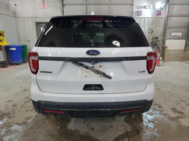1FM5K8ARXHGC35323 - 2017 FORD EXPLORER POLICE INTERCEPTOR 白色 照片 6