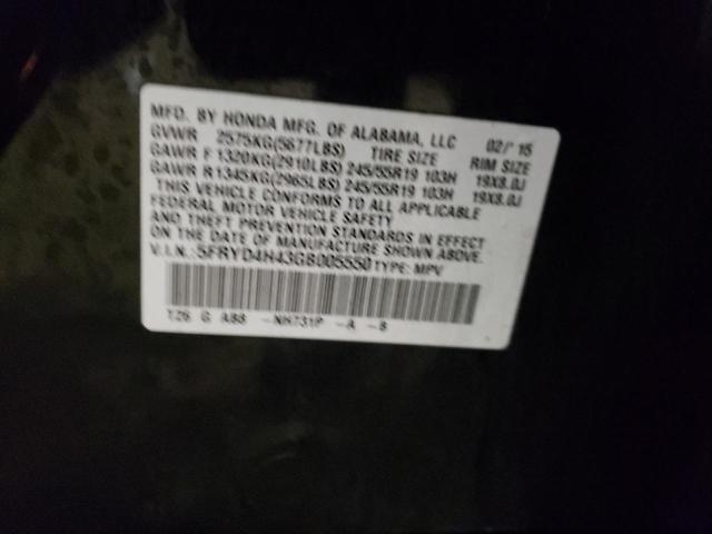 5FRYD4H43GB005550 - 2016 ACURA MDX TECHNOLOGY 黑色 照片 13