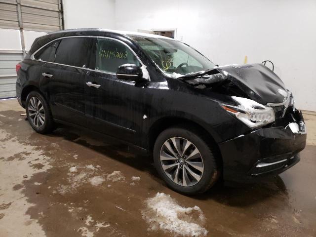 5FRYD4H43GB005550 - 2016 ACURA MDX TECHNOLOGY 黑色 照片 4