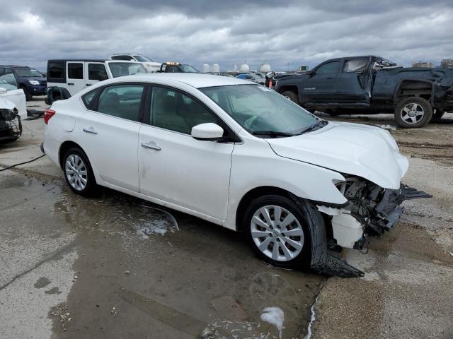 3N1AB7AP1HY285640 - 2017 NISSAN SENTRA S WHITE photo 4