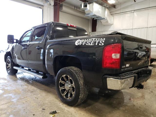 2GCEK233491105837 - 2009 CHEVROLET SILVERADO K1500 LT BLACK photo 2