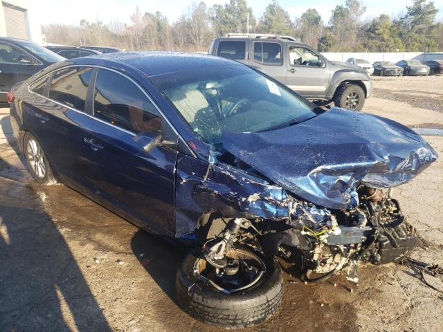 5NPE24AF1GH332620 - 2016 HYUNDAI SONATA SE BLUE photo 4