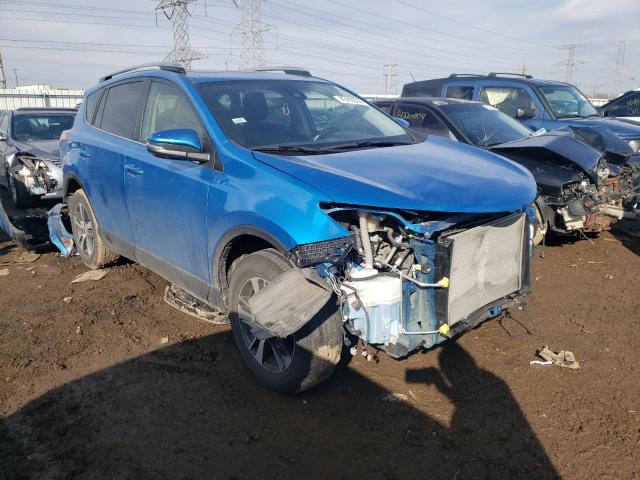 JTMRFREV9JD232735 - 2018 TOYOTA RAV4 ADVENTURE BLUE photo 4