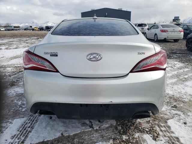 KMHHT6KD6DU112504 - 2013 HYUNDAI GENESIS CO 2.0T SILVER photo 6