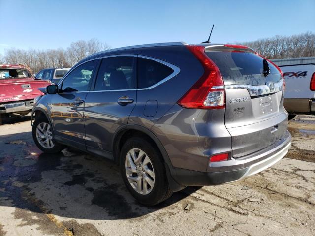 2HKRM3H77GH514018 - 2016 HONDA CR-V EXL GRAY photo 2