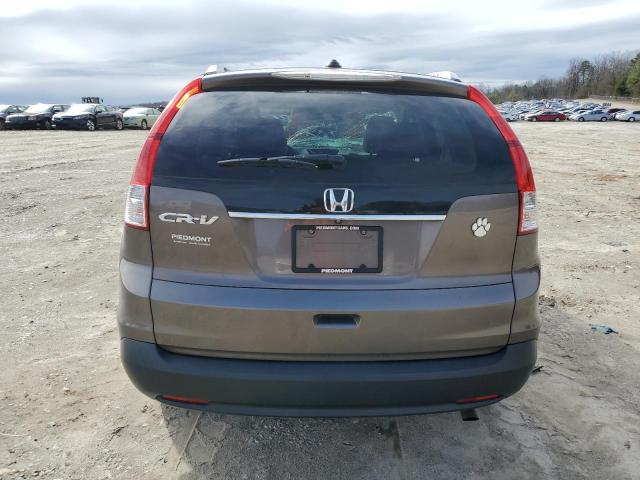 2HKRM3H74EH544610 - 2014 HONDA CR-V EXL BROWN photo 6